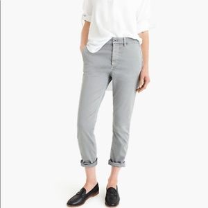 J Crew Relaxed Grey Chinos